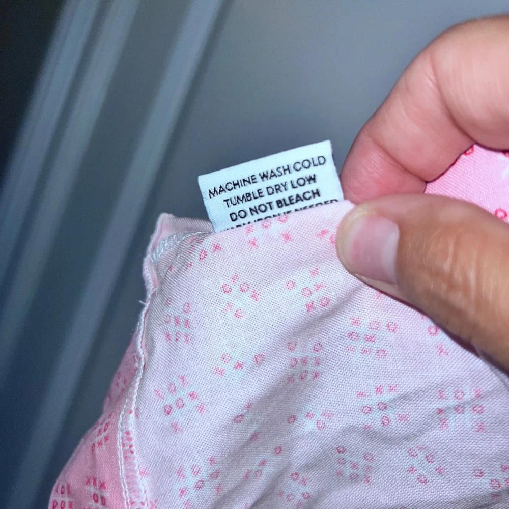NWT Smiling Button Little Girls Dress‎ Size 7 Made in the USA